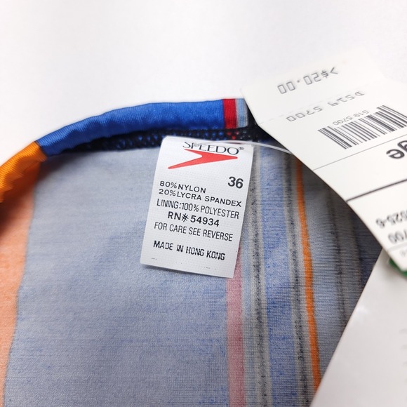 Vintage Speedo Men's Swim Brief Lining Bikini Size‎ Large 36 READ - Picture 4 of 5